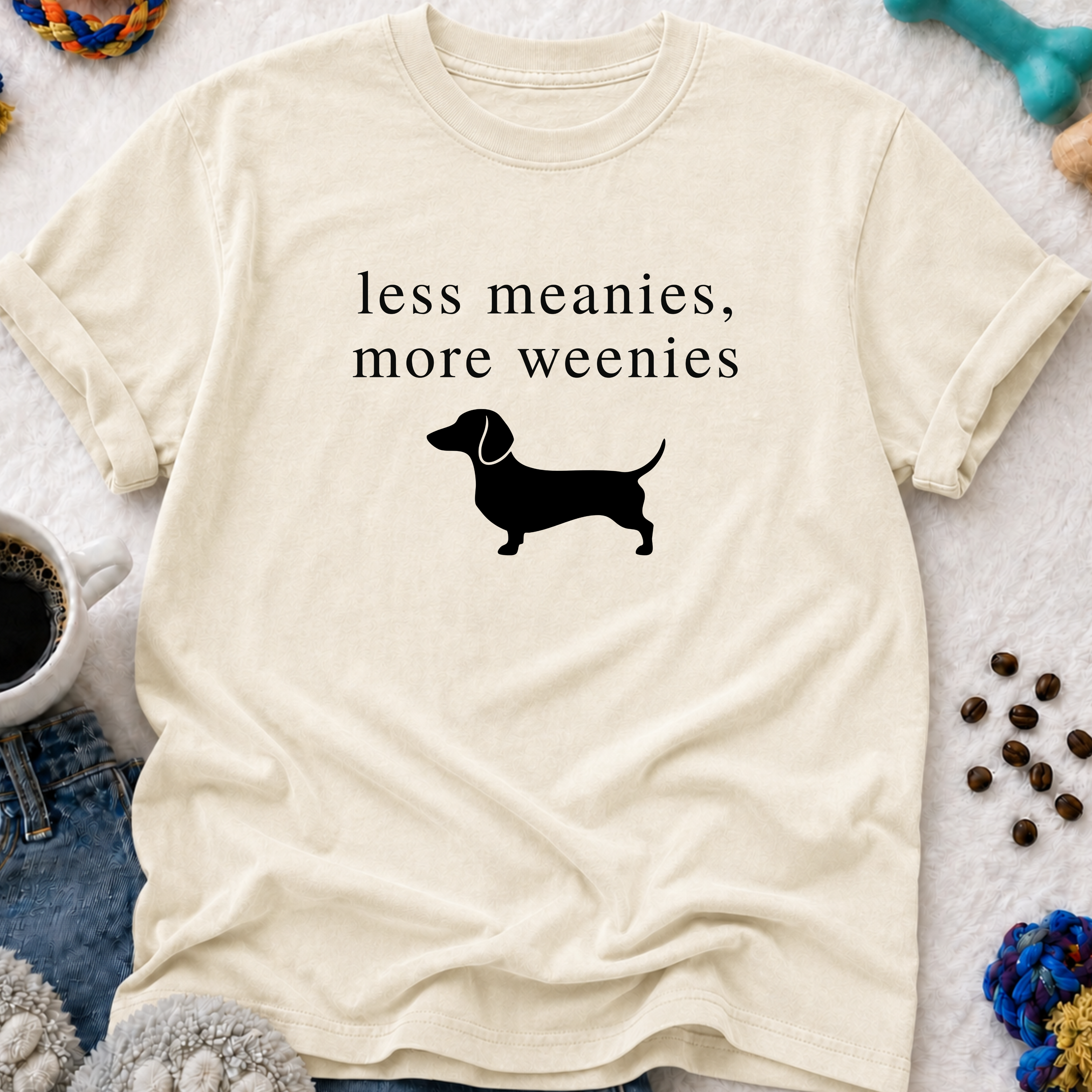 Less Meanies, More Weenies T-Shirt
