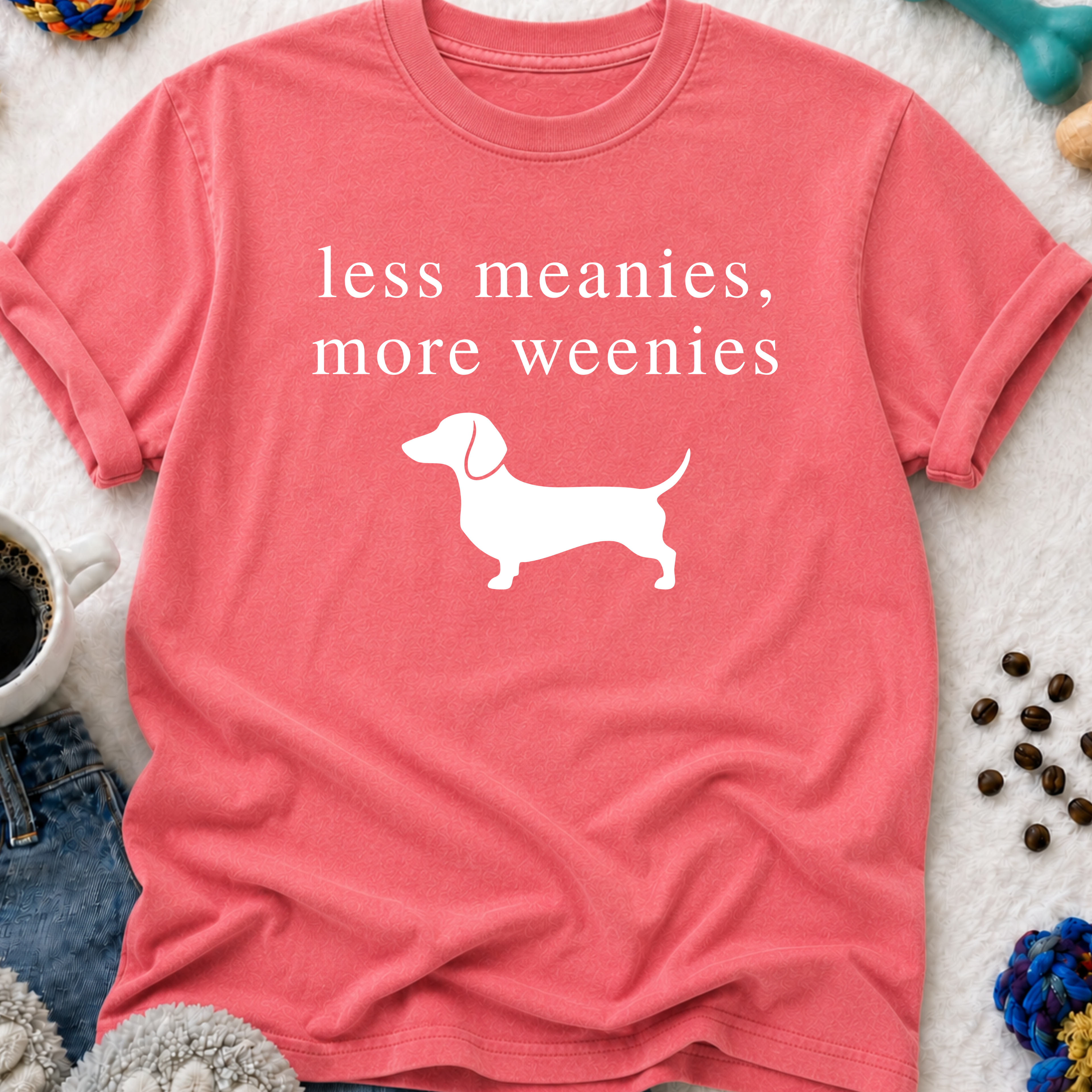 Less Meanies, More Weenies T-Shirt
