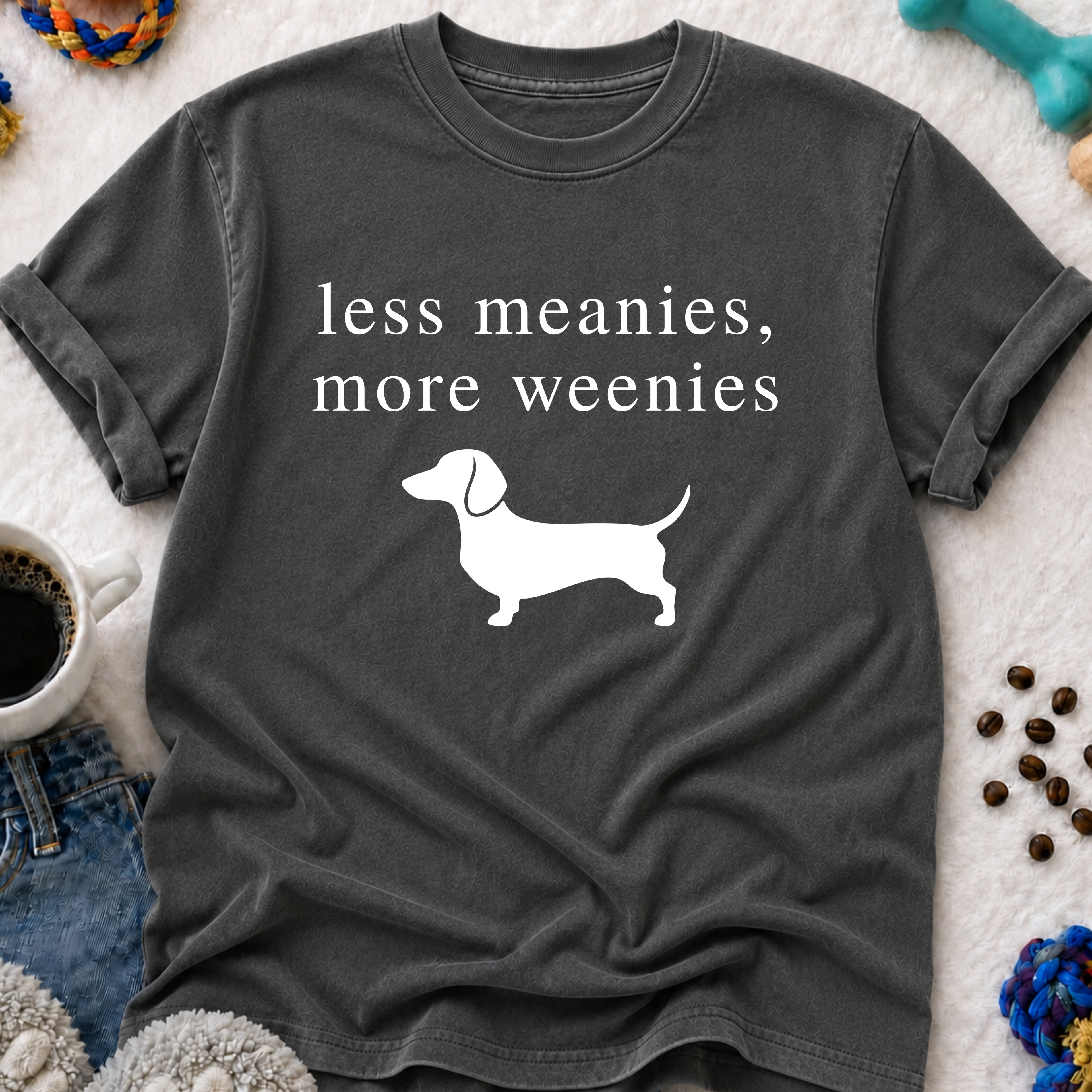 Less Meanies, More Weenies T-Shirt