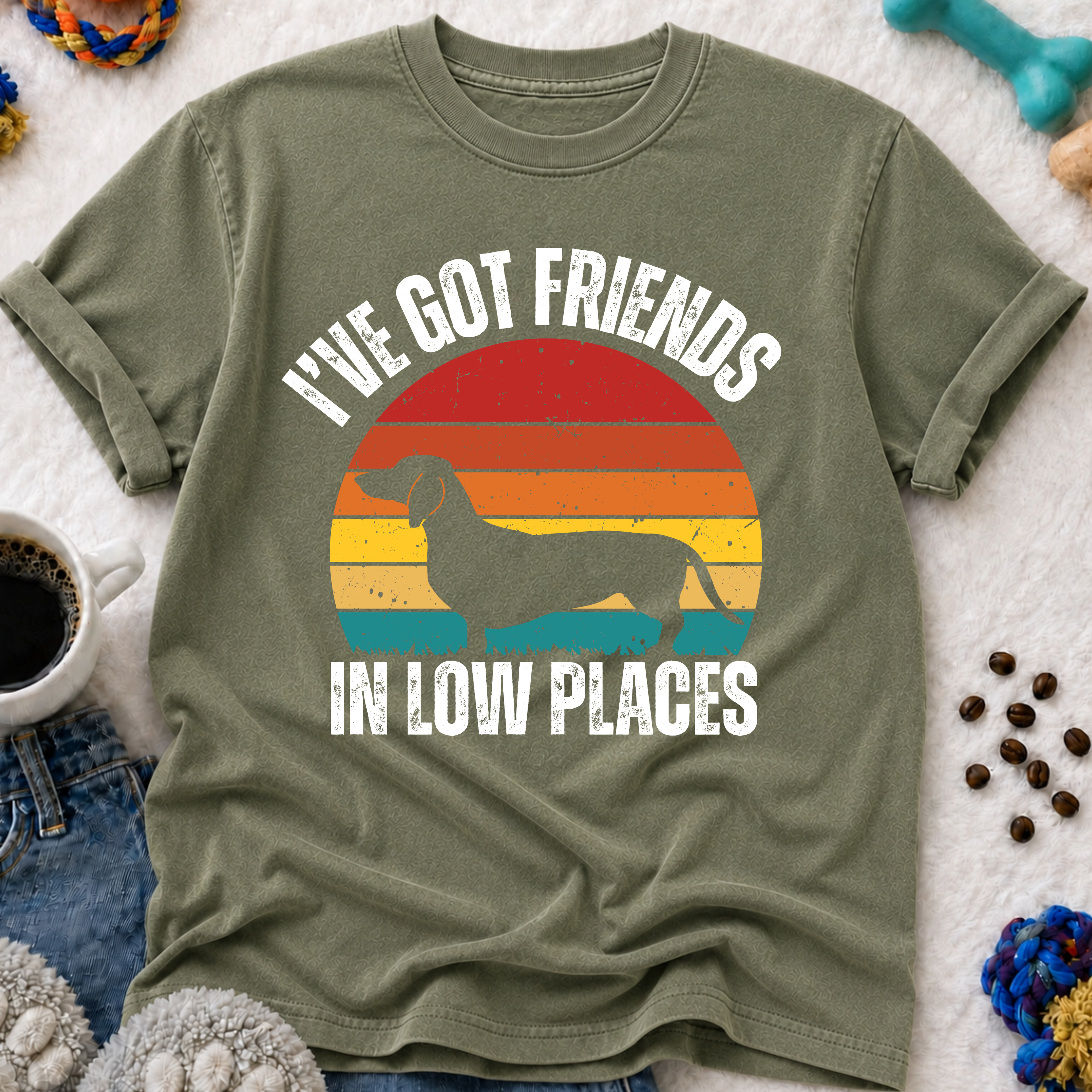 I've Got Friends in Low Places  T-Shirt